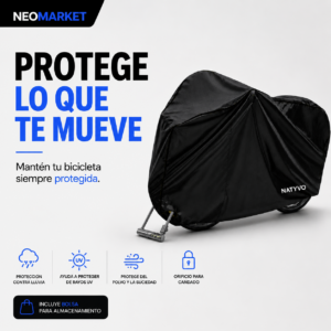 Pijama para Bicicleta Funda Cobertor Impermeable Antirrobo Plus